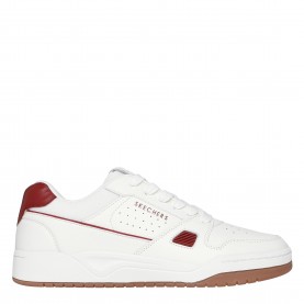 Маратонки Skechers Mens Harry Kane Collab Leather Low-Top Trainers - White/Burgundy маратонки,skechers,men,s,harry,kane,collab,leather,low,top,trainers,white,burgundy