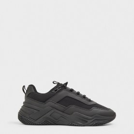маратонки,мъжки,маратонки,mallet,men,s,odyssey,chunky,trainers,blackout