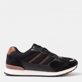 Мъжки маратонки Donnay Bob Trainers Mens - Black мъжки,маратонки,мъжки,маратонки,donnay,bob,trainers,mens,black