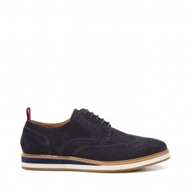 мъжки,обувки,dune,london,britle,brogues,navy,nubuck,177