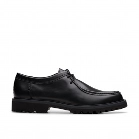 Обувки Clarks Mens Moc Toe Formal Shoes - Black Leather обувки,clarks,men,s,moc,toe,formal,shoes,black,leather
