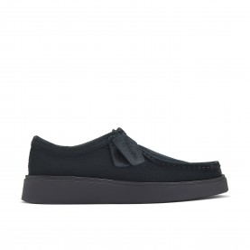 Обувки Clarks Mens Moc Toe Formal Shoes - Black Sde обувки,clarks,men,s,moc,toe,formal,shoes,black,sde