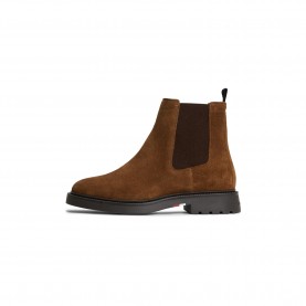 Обувки Tommy Hilfiger Mens Corporate Suede Chelsea Boots - Coconut Grove обувки,мъжки,маратонки,tommy,hilfiger,men,s,corporate,suede,chelsea,boots,coconut,grove
