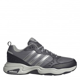 Мъжки обувки adidas Strutter Shoes Mens - Grey/Sil/Blk мъжки,обувки,мъжки,маратонки,adidas,strutter,shoes,mens,grey,sil,blk