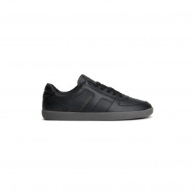 Маратонки Tommy Hilfiger Mens Tribeca Leather Low-Top Trainers - Black маратонки,отново,на,училище,мъжки,маратонки,tommy,hilfiger,men,s,tribeca,leather,low,top,trainers,black