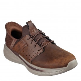 мъжки,маратонки,мъжки,маратонки,skechers,slade,zachary,slip,on,trainers,mens,dark,brw,m,lth