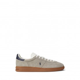 Маратонки Polo Ralph Lauren Men's Bedford Low-Top Trainers - Grey/Navy/Gum маратонки,мъжки,маратонки,polo,ralph,lauren,men's,bedford,low,top,trainers,grey,navy,gum