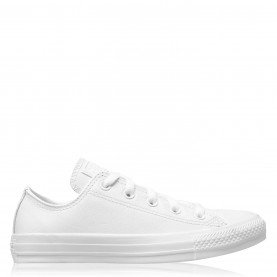 маратонки,мъжки,маратонки,converse,chuck,taylor,all,star,mono,leather,trainers,white,100