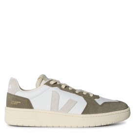 Маратонки Veja Mens V-82 Leather Low-Top Trainers - White Kaki маратонки,мъжки,маратонки,veja,men,s,v,82,leather,low,top,trainers,white,kaki