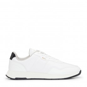 маратонки,мъжки,маратонки,boss,men's,titanium,runner,trainers,white