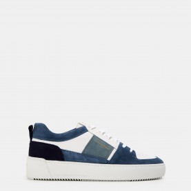 Маратонки Android Homme Mens Point Dume Low-Top Trainers - Blue/White маратонки,мъжки,маратонки,android,homme,men,s,point,dume,low,top,trainers,blue,white