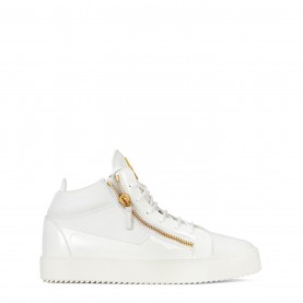 високи,кецове,мъжки,маратонки,giuseppe,zanotti,may,patent,high,top,top,trainers,white,86442