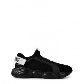 Маратонки MOSCHINO Mesh Teddy Low Top Trainers - Black 00A маратонки,маратонки,за,училище,ученически,обувки,мъжки,маратонки,moschino,mesh,teddy,low,top,trainers,black,00a