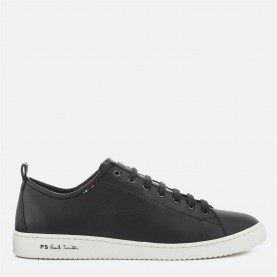 PS PAUL SMITH PS Miyata Lth Low Sn99 - Black/White маратонки,за,училище,ученически,обувки,кецове,за,училище,мъжки,маратонки,ps,paul,smith,ps,miyata,lth,low,sn99,black,white