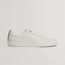 Маратонки Ted Baker Ted Baker Webbing Trainer - White маратонки,мъжки,маратонки,ted,baker,ted,baker,webbing,trainer,white