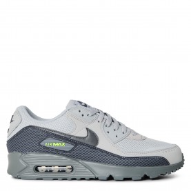 Маратонки Nike Mens Air Max 90 Leather Runners - Grey/Volt маратонки,мъжки,маратонки,nike,men,s,air,max,90,leather,runners,grey,volt