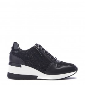 moda,in,pelle,brookie,porvair,wedge,trainers,black