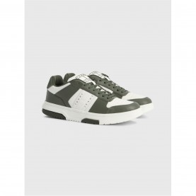 мъжки,летен,каталог,мъжки,маратонки,tommy,jeans,tjm,leather,cupsole,2.0,green,ecru