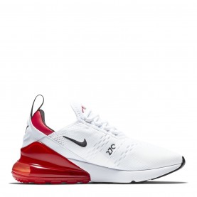 Мъжки маратонки Nike Air Max 270 Trainers Mens - White/Blk-Red мъжки,маратонки,разпродажба,nike,мъжки,маратонки,nike,air,max,270,trainers,mens,white,blk,red