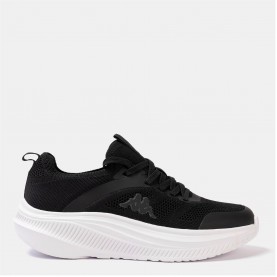 Мъжки маратонки Kappa Prati Knit Trainers Mens - Black/White мъжки,маратонки,kappa,prati,knit,trainers,mens,black,white