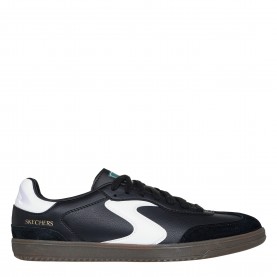 Мъжки маратонки Skechers Hotshot Retro Runners Mens Trainers - Black/White мъжки,маратонки,skechers,hotshot,retro,runners,mens,trainers,black,white