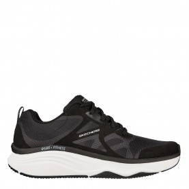 разпродажба,skechers,skechers,mens,d'lux,fit,trainers,black,white