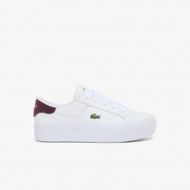 Маратонки Lacoste Ziane Platform Trainers - Wht/Burg маратонки,lacoste,ziane,platform,trainers,wht,burg