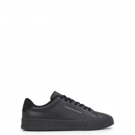 маратонки,маратонки,за,училище,мъжки,маратонки,tommy,hilfiger,court,leather,low,top,trainers,black,black