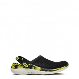 Маратонки Crocs Men's LiteRide Low-Top Trainers - Black/Citrus маратонки,ученически,обувки,разпродажба,crocs,мъжки,маратонки,crocs,men's,literide,low,top,trainers,black,citrus