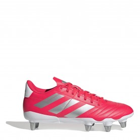Ръгби обувки adidas Kakari Adults Soft Ground Rugby Boots - LucidRed /Sil ръгби,обувки,мъжки,обувки,за,ръгби,ръгби,ръгби,обувки,adidas,kakari,adults,soft,ground,rugby,boots,lucidred,sil