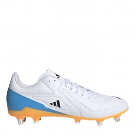 Ръгби обувки Adidas RS-15 Adults Soft Ground Rugby Boots - Wht/Blk/luc ръгби,обувки,коледни,подаръци,за,него,коледни,подаръци,за,деца,всички,коледни,подаръци,мъжки,обувки,за,ръгби,ръгби,обувки,мъжки,обувки,за,ръгби,adidas,rs,1