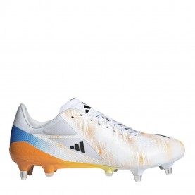 Ръгби обувки Adidas RS-15 Pro Adults Soft Ground Rugby Boots - Wht/Blk/luc ръгби,обувки,коледни,подаръци,за,него,коледни,подаръци,за,деца,всички,коледни,подаръци,разпродажба,adidas,мъжки,обувки,за,ръгби,ръгби,обувки,мъжки,обувки,з