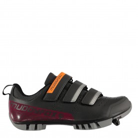 Дамски обувки Muddyfox MTB100 Ladies Cycling Shoes - Grey/Berry дамски,обувки,muddyfox,mtb100,ladies,cycling,shoes,grey,berry