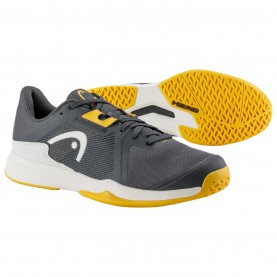 Мъжки обувки HEAD Sprint Team 3.5 Mens Tennis / Padel Shoes - Dark Grey Banan мъжки,обувки,тенис,в,училище,мъжки,маратонки,мъжки,обувки,за,тенис,падел,тенис,продукти,за,тенис,на,корт,на,разпродажба,head,sprint,team,3.5,mens,tennis,pa