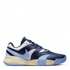 Маратонки Nike Court Lite 4 Men's Tennis Shoes - White/Psych Blu маратонки,тенис,в,училище,разпродажба,nike,мъжки,маратонки,мъжки,обувки,за,тенис,падел,тенис,nike,court,lite,4,men's,tennis,shoes,white,psych,blu