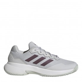 Маратонки Adidas Women's Gamecourt Tennis Shoes - Grey One/Aurora маратонки,промоция,на,зимни,облекла,тенис,в,училище,дамски,маратонки,дамски,обувки,за,тенис,продукти,за,тенис,на,корт,на,разпродажба,adidas,women's,gamecou