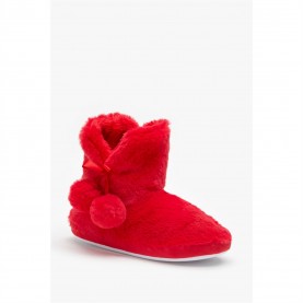 пантофи,чехли,be,you,premium,cosy,bootie,slippers,red