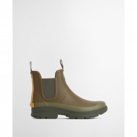 Гумени ботуши Barbour Mens Chelsea Wellington Boots - OL71 Olive гумени,ботуши,barbour,mens,chelsea,wellington,boots,ol71,olive