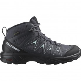 Дамски обувки Salomon X Braze GTX Hiking Boots Womens - Ebony/Ink дамски,обувки,коледни,подаръци,за,нея,туристически,обувки,дамски,туристически,обувки,дамски,водоустойчиви,обувки,разпродажба,salomon,salomon,x,braze,gtx,hi
