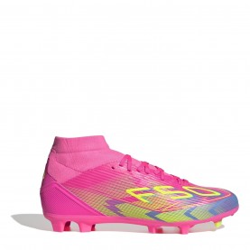 Дамски футболни бутонки Adidas F50 League Mid-cut Firm Ground Football Boots Womens - Pink/Yellow дамски,футболни,бутонки,разпродажба,adidas,футболни,обувки,adidas,футболни,обувки,adidas,messi,футболни,обувки,за,твърд,терен,мъжки,футболни,обувки,всичко,