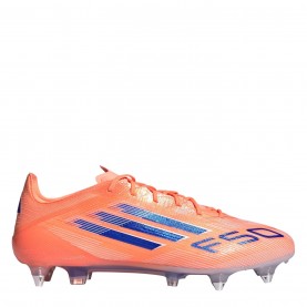 Футболни бутонки Adidas F50 Elite Adults Soft Ground Football Boots - Orange/Blue футболни,бутонки,футболни,обувки,adidas,футболни,обувки,adidas,messi,футболни,обувки,за,мек,терен,мъжки,футболни,обувки,всичко,за,футбола,на,разпродажба,ad