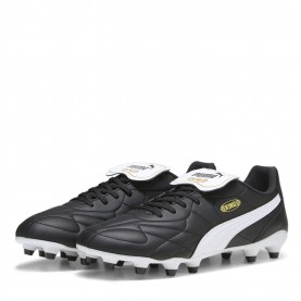 Футболни бутонки Puma King Top FG Football Boots - Black/White футболни,бутонки,предложения,за,допълване,на,кошницата,коледни,подаръци,за,фитнес,маниаците,разпродажба,puma,футболни,обувки,adidas,messi,футболни,обувки,p