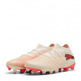Футболни бутонки Puma Mens PUMA Future 9 Match Firm Ground Football Boots - Almond/Red футболни,бутонки,футболни,обувки,за,твърд,терен,всички,футболни,обувки,футболни,обувки,за,мек,терен,футбол,puma,mens,puma,future,9,match,firm,ground,footba