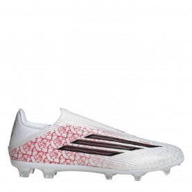 Футболни бутонки Adidas F50 League Laceless Adults Firm Ground Football Boots - White/Blk/Red футболни,бутонки,разпродажба,adidas,футболни,обувки,adidas,футболни,обувки,adidas,ace,футболни,обувки,adidas,messi,футболни,обувки,adidas,classic,футболни,