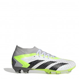 Футболни бутонки Adidas Predator Accuracy.2 Firm Ground Football Boots - Wht/Blk/Lemon футболни,бутонки,коледни,подаръци,за,футболните,фенове,футболни,обувки,adidas,футболни,обувки,adidas,messi,футболни,обувки,за,твърд,терен,мъжки,футболни,об