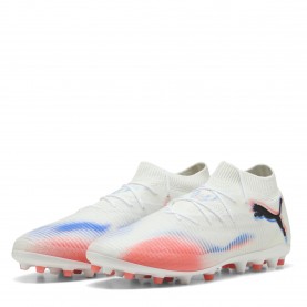 Футболни бутонки Puma Mens Future 8 Pro Mg Firm Ground Football Boots - Puma White-Pu футболни,бутонки,детски,маратонки,за,футбол,на,закрито,всички,футболни,обувки,мъжки,футболни,обувки,футболни,обувки,за,твърд,терен,футболни,обувки,за,мек,т