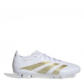 Обувки adidas Predator 24 League Firm Ground Boots - White/Gold/Bge обувки,мъжки,футболни,обувки,футболни,обувки,за,мек,терен,всички,футболни,обувки,футбол,футболни,обувки,за,твърд,терен,adidas,predator,24,league,firm,groun