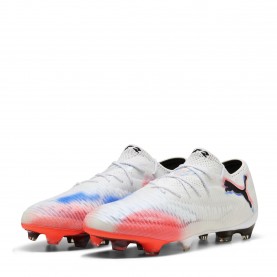 Футболни бутонки Puma Mens 8 Ultimate Low FG Firm Ground Football Boots - Puma White футболни,бутонки,мъжки,футболни,обувки,футболни,обувки,за,мек,терен,футбол,футболни,обувки,за,твърд,терен,puma,men,s,8,ultimate,low,fg,firm,ground,football