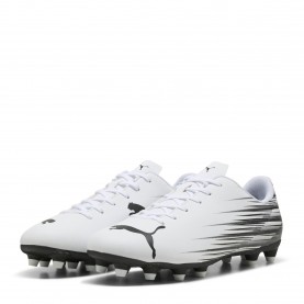 Футболни бутонки Puma Mens Attacanto II FG/AG Football Boots - Puma White-Pu футболни,бутонки,всички,футболни,обувки,мъжки,футболни,обувки,футболни,обувки,за,мек,терен,футболни,обувки,за,твърд,терен,футбол,puma,men,s,attacanto,ii,fg