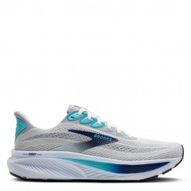 Мъжки маратонки Brooks Ghost 17 Running Shoes Mens - White/Blue мъжки,маратонки,коледни,подаръци,за,него,всички,коледни,подаръци,коледни,подаръци,за,любителите,на,бягането,туристически,обувки,мъжки,маратонки,лека,атлети